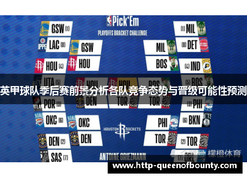 英甲球队季后赛前景分析各队竞争态势与晋级可能性预测