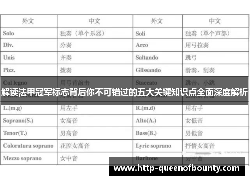 解读法甲冠军标志背后你不可错过的五大关键知识点全面深度解析